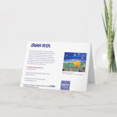 Art Kaart: Humpy Cornish Camel Christmas Kaart (Achterkant)