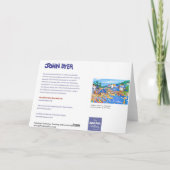 Art Kaart: Kreeftenvissers, Cadgwith, Cornwall Kaart (Achterkant)