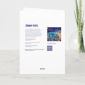 Art Kaart: Lantaarns & Lights, Muisgat door John D Feestdagen Kaart (Achterkant)