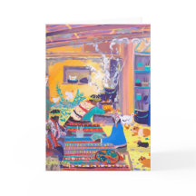 Art Kaart: Peruaanse aardappeleters, Peru.