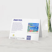 Art Kaart: Sailing Home, Tresco Kaart (Achterkant)