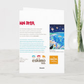 Art Kaart: Scilly Puffins Kaart (Achterkant)