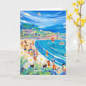 Art Kaart: Swashbuckling Swanpool Kaart (Gele Bloem)