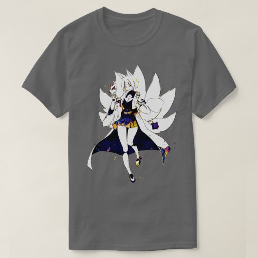 Art Kaga Azur Lane T-shirt (Design voorkant)