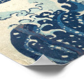 ART - KATSUSHIKA HOKUSAI POSTER (Hoek)