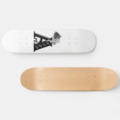 Art KSZP Logo mit Golem - Gargoyle Persoonlijk Skateboard (Horizontaal)