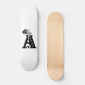 Art KSZP Logo mit Golem - Gargoyle Persoonlijk Skateboard (Voorkant)