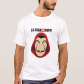 Art La casa de Papel T-shirt (Voorkant)