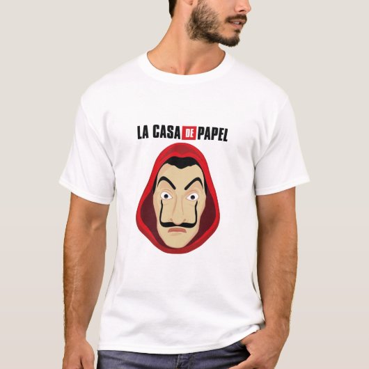 Art La casa de Papel T-shirt (Voorkant)
