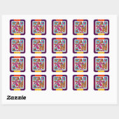 ART LABEL QR CODE STICKER (Vel)