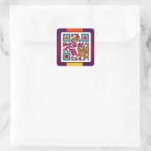 ART LABEL QR CODE STICKER (Tas)