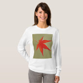  art Leaf 08 T-shirt (Voorkant volledig)