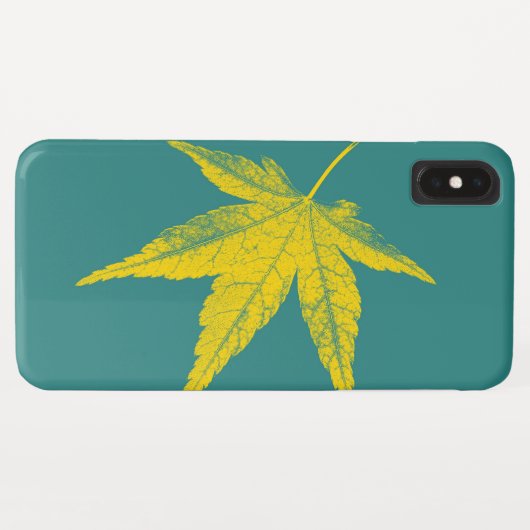 Art Leaf Case-Mate iPhone Case (Achterkant (horizontaal))
