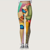 art leggings (Voorkant)