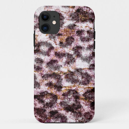 Art Leopard Print Skin Fur Case-Mate iPhone Case (Achterkant)