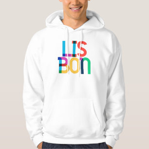 Art Letters Lissabon Portugal Pop Hoodie