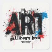 Art Library Deco Sticker Pack: Een verhaal van kun (Voorkant)
