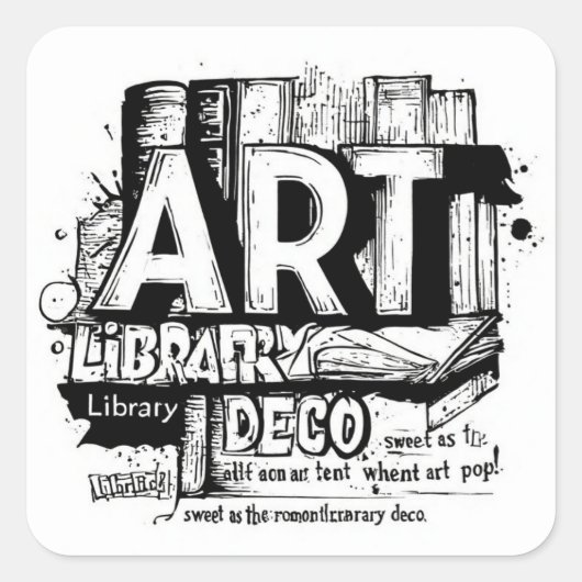 Art Library Deco Sticker Pack: Een verhaal van kun (Voorkant)