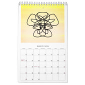art line calendar kalender (Mar 2026)
