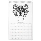 art line calendar kalender (Mar 2027)