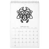 art line calendar kalender (Feb 2027)