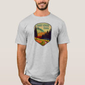 Art Loeb Trail North Carolina Kleuren T-shirt (Voorkant)