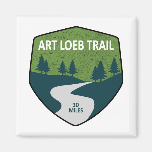 Art Loeb Trail North Carolina Magneet (Voorkant)