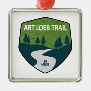 Art Loeb Trail North Carolina Metalen Ornament