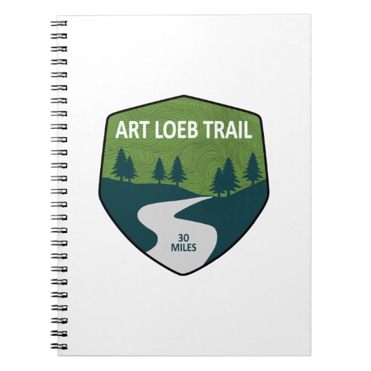 Art Loeb Trail North Carolina Notitieboek (Voorkant)