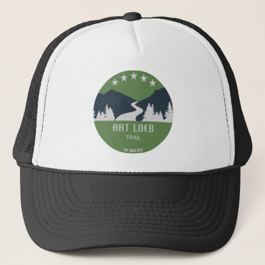 Art Loeb Trail North Carolina Trucker Pet (Voorkant)
