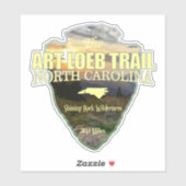 Art Loeb Trail (pijlpunt) Sticker (Vel)