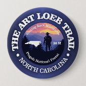 Art Loeb Trail (rd2) Ronde Button 4,0 Cm (Voorkant)