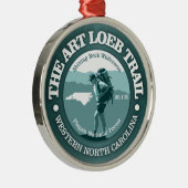 Art Loeb Trail (T) Metalen Ornament (Rechts)