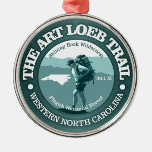 Art Loeb Trail (T) Metalen Ornament