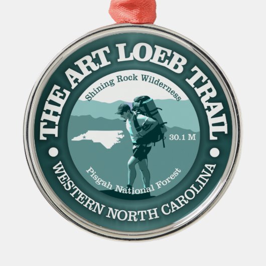 Art Loeb Trail (T) Metalen Ornament (Voorkant)