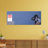 Art Lover Canvas Afdruk (Insitu (Woonkamer))