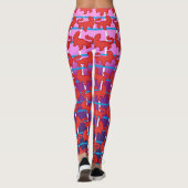 Art Lover Schattigee Tijger Leggings (Achterkant)
