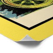 Art Macaroni Label Poster (Hoek)