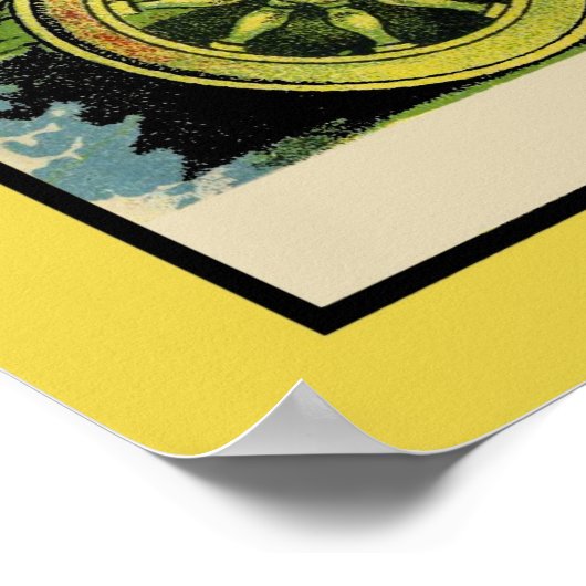  Art Macaroni Label Poster (Hoek)