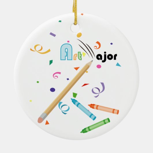 Art Major Ornament (Achterkant)