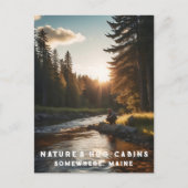 *~* Art Man Vist Stream Natuur AP49 Briefkaart (Voorkant)