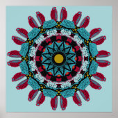 Art Mandala Poster (Voorkant)