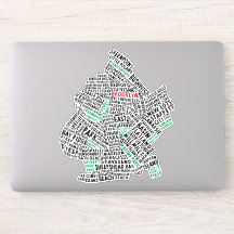 Art Map van Brooklyn New York City