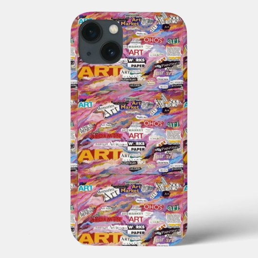 Art Market iPhone Case (Achterkant)