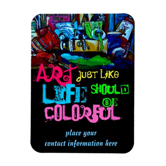 Art Marketing Magneet (Verticaal)