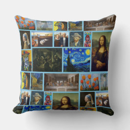 Art Masterpieces, Blue Kussen