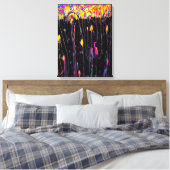 ART Micro "pop" art Canvas Afdruk (Insitu (Slaapkamer))