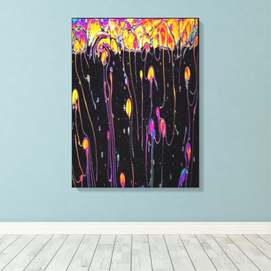 ART Micro "pop" art Canvas Afdruk (Insitu (Houten vloer))