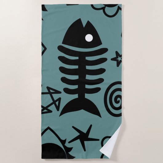 Art Mix Strandlaken (Voorkant)