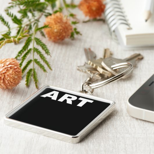 ART - Moderne Sleutelhanger (Zijkant)